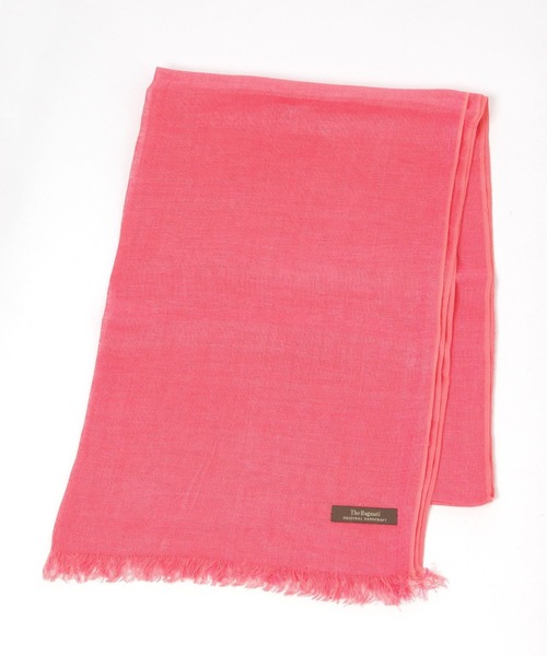 A part by（アパートバイ）の「The Bagmati リネンストール（ストール/ショール・レディース・ピンク系その他2/チャコールグレー/オフホワイト/ベージュ・FREE）」の4枚目の写真