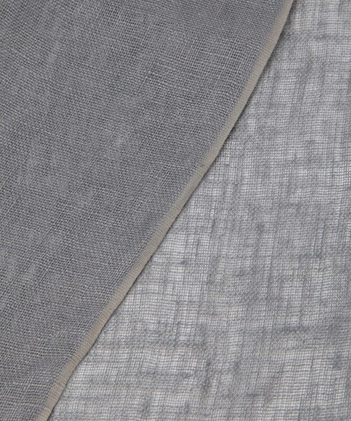 A part by（アパートバイ）の「The Bagmati リネンストール（ストール/ショール・レディース・ピンク系その他2/チャコールグレー/オフホワイト/ベージュ・FREE）」の6枚目の写真