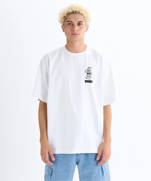 25 PLAY GRAFFITI SS/DC半袖バックプリントTシャツ（Tシャツ