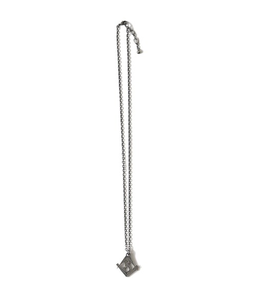 Subciety(サブサエティ)の「Metal necklace-crypto-(ネックレス・メンズ・アンティークシルバー/アンティークゴールド・FREE)」の3枚目の写真