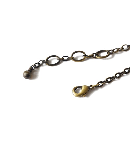 Subciety(サブサエティ)の「Metal necklace-crypto-(ネックレス・メンズ・アンティークシルバー/アンティークゴールド・FREE)」の11枚目の写真