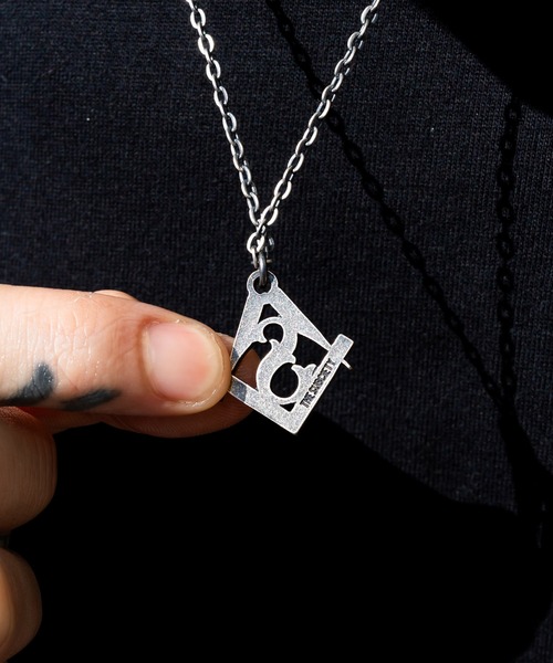 Subciety（サブサエティ）の「Metal necklace-crypto-（ネックレス・メンズ・アンティークシルバー/アンティークゴールド・FREE）」の9枚目の写真