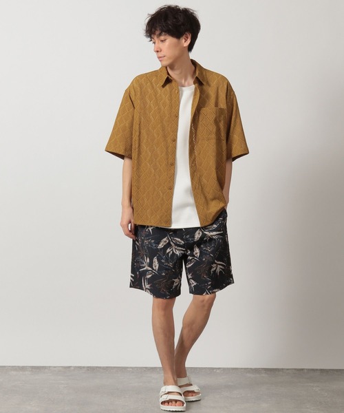 LAKOLE（ラコレ）の「レースシャツ半袖 / 323202（シャツ/ブラウス・メンズ・ブラック/ホワイト/ロイヤルブルー/イエロー/ブラウン・MEDIUM/LARGE/X-LARGE）」の15枚目の写真