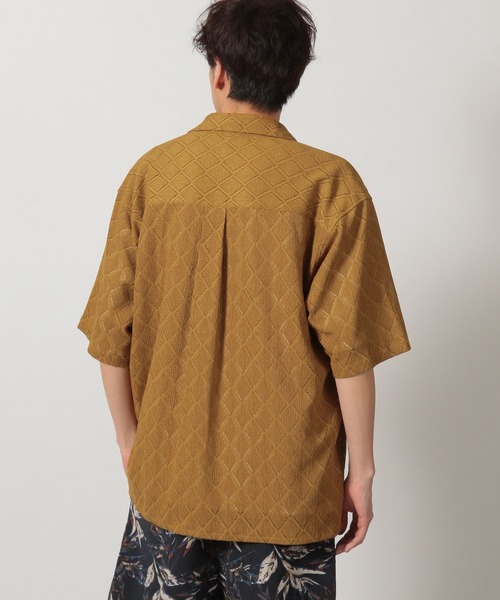 LAKOLE（ラコレ）の「レースシャツ半袖 / 323202（シャツ/ブラウス・メンズ・ブラック/ホワイト/ロイヤルブルー/イエロー/ブラウン・MEDIUM/LARGE/X-LARGE）」の17枚目の写真