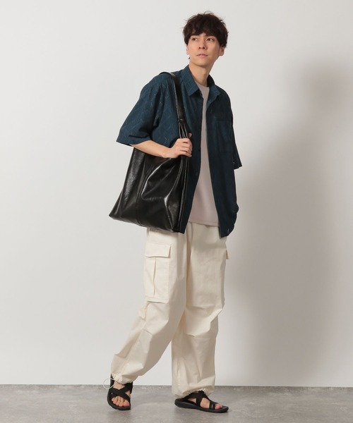 LAKOLE（ラコレ）の「レースシャツ半袖 / 323202（シャツ/ブラウス・メンズ・ブラック/ホワイト/ロイヤルブルー/イエロー/ブラウン・MEDIUM/LARGE/X-LARGE）」の12枚目の写真