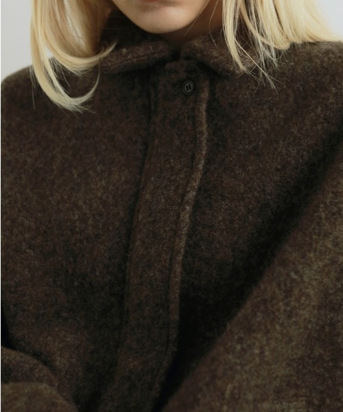 anuke(アンヌーク)の「Sliver Zip Blouzon(ブルゾン・レディース・チャコールグレー/ブラウン・38inch/36inch)」の4枚目の写真