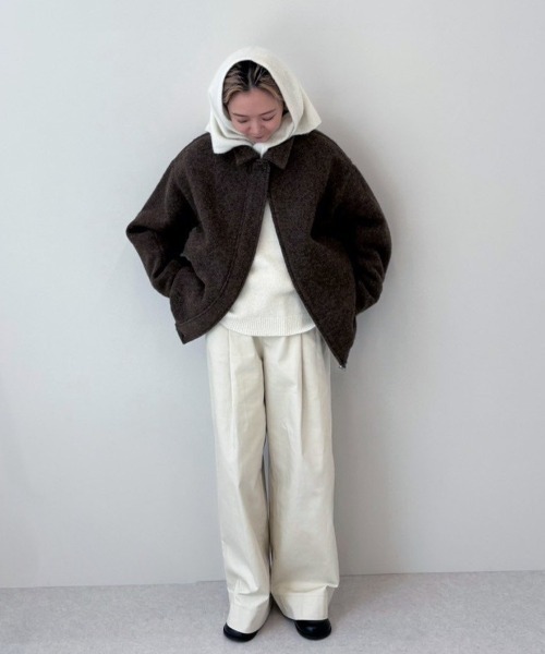 Sliver Zip Blouzon（ブルゾン）｜anuke（アンヌーク）のファッション