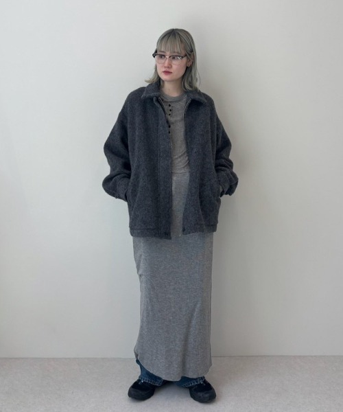 Sliver Zip Blouzon（ブルゾン）｜anuke（アンヌーク）のファッション