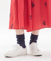 nop de nod（ノップドゥノッド）の「リネンリブソックス（ソックス/靴下）」