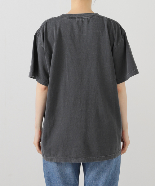 OUTDOOR PRODUCTS(アウトドアプロダクツ)の「NYC logo Tee(Tシャツ/カットソー・レディース・ホワイト/グレー・FREE)」の7枚目の写真