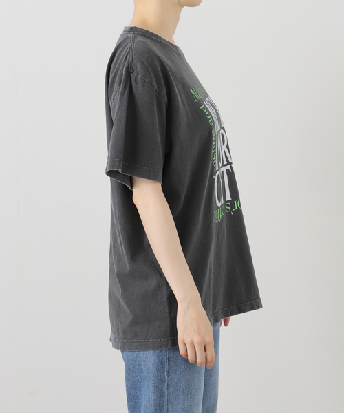 OUTDOOR PRODUCTS(アウトドアプロダクツ)の「NYC logo Tee(Tシャツ/カットソー・レディース・ホワイト/グレー・FREE)」の8枚目の写真