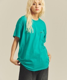 THE FOX OVER-DYE POCKET TEE
