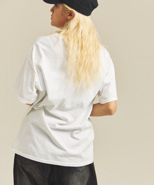 PENNEYS(ぺニーズ)の「THE FOX OVER-DYE POCKET TEE(Tシャツ/カットソー・メンズ・ブラック/グレー/ホワイト/グリーン・M/L/XL)」の22枚目の写真