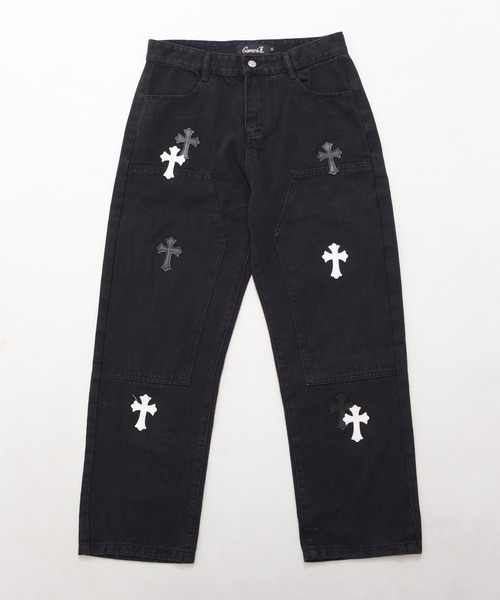 CavariA（キャバリア）の「『CavariA/キャバリア』クロスデニムパンツ（デニムパンツ・メンズ・ブルー/ブラック・L/XL/M）」の18枚目の写真