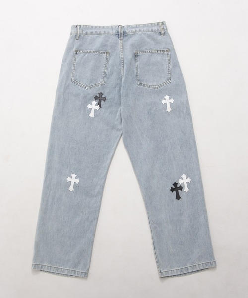 CavariA（キャバリア）の「『CavariA/キャバリア』クロスデニムパンツ（デニムパンツ・メンズ・ブルー/ブラック・L/XL/M）」の21枚目の写真