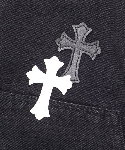 CavariA（キャバリア）の「『CavariA/キャバリア』クロスデニムパンツ（デニムパンツ・メンズ・ブルー/ブラック・L/XL/M）」の11枚目の写真