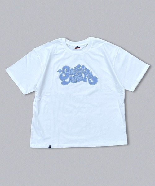centimeter(センチメーター)の「Kira logo pigment tee(Tシャツ/カットソー・メンズ・ピンク/ホワイト/スミクロ・MEDIUM/LARGE/X-LARGE)」の2枚目の写真