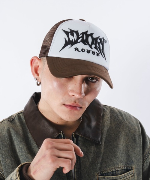 SHORT ROUND（ショートラウンド）の「SHORT ROUND/3Dプリントメッシュキャップ（キャップ・レディース・ブラウン/ブラック・FREE）」の17枚目の写真