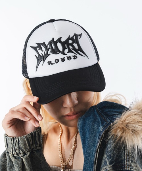 SHORT ROUND（ショートラウンド）の「SHORT ROUND/3Dプリントメッシュキャップ（キャップ・レディース・ブラウン/ブラック・FREE）」の13枚目の写真