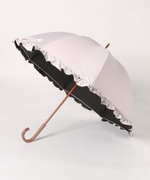 assa（エーエスエスエー）の「【assa/エーエスエスエー】日傘 BODY WRAP 100 長傘 晴雨兼用 遮光 UVカット フリル/レイングッズ・紫外線対策・梅雨（長傘）」