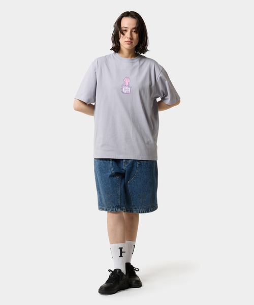 HUF(ハフ)の「MELT TEE(Tシャツ/カットソー・メンズ・ライトパープル/ホワイト/ブラック・XS/S/M/L/XL/XXL)」の12枚目の写真
