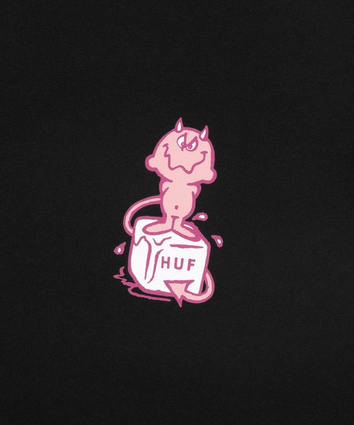 HUF(ハフ)の「MELT TEE(Tシャツ/カットソー・メンズ・ライトパープル/ホワイト/ブラック・XS/S/M/L/XL/XXL)」の15枚目の写真