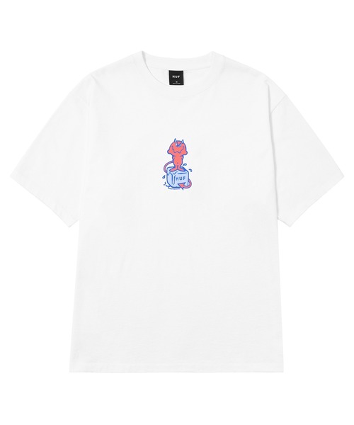 HUF(ハフ)の「MELT TEE(Tシャツ/カットソー・メンズ・ライトパープル/ホワイト/ブラック・XS/S/M/L/XL/XXL)」の19枚目の写真