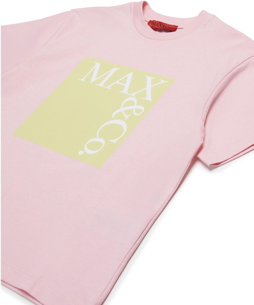 MAX&Co.(マックス アンド コー)の「Max&Co.(マックスアンドコー)Kids & Junior ブランドロゴ半袖Tシャツカットソー(Tシャツ/カットソー・キッズ・ダークグリーン・14Y/16Y)」の4枚目の写真
