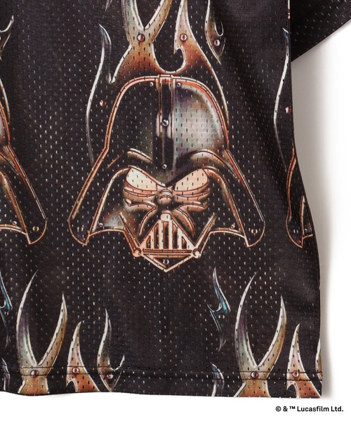 スターウォーズ　アトモス　セレブレーション　ベースボールシャツ　ダースベイダー セール】atmos x STAR WARS Football Shirt / アトモス x スター
