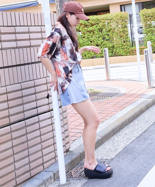【煌めく極上模様】グッチ 総柄シャツ 半袖 フリーダ期 タイト 幾何学模様 希少 improves オープンカラーシャツ メンズ ルーズフィット 半袖