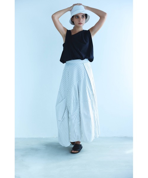 セール】【 c/est / シーエ 】 Luck Recycle Polyester Skirt