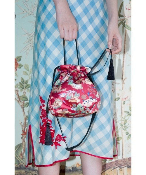 Hunting巾着（ショルダーバッグ）｜KEITA MARUYAMA（ケイタマルヤマ