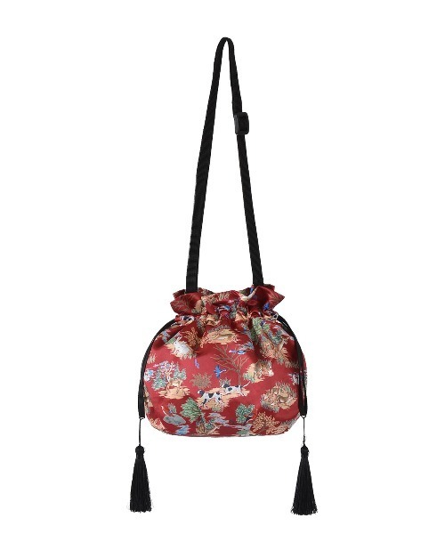 【新品！未使用】FEILER ケイタマルヤマK 〈完売〉品巾着バッグ KEITAMARUYAMAが手がける新ライン「KM MARKET」始動！ 巾着バッグ