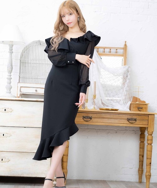 ♡関税送料込♡sandro ドレス/ひざ丈ワンピース sandro ワンピース ひざ丈ワンピース