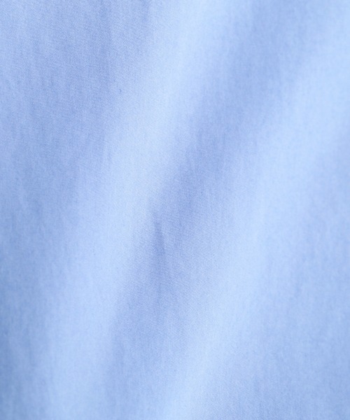 ETRE TOKYO（エトレトウキョウ）の「SANTEアクセサリーボタンノーカラーシャツ（シャツ/ブラウス・レディース・ホワイト/ストライプ/ブルー・FREE）」の17枚目の写真