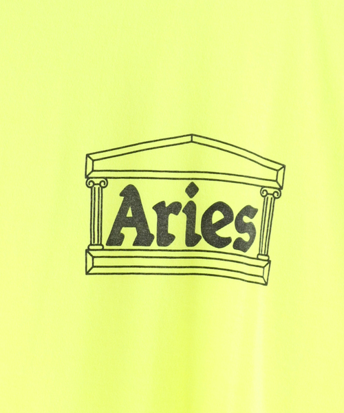 ARIES（アリーズ）の「【ARIES / アリーズ】TEMPLE SS TEE（Tシャツ/カットソー・メンズ・イエロー・SMALL/MEDIUM/LARGE）」の8枚目の写真