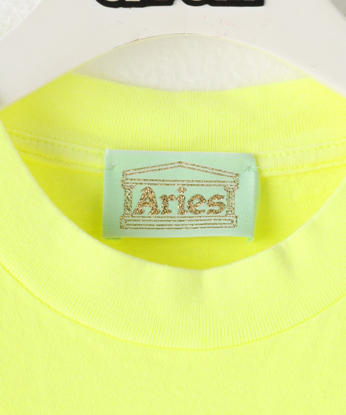 ARIES（アリーズ）の「【ARIES / アリーズ】TEMPLE SS TEE（Tシャツ/カットソー・メンズ・イエロー・SMALL/MEDIUM/LARGE）」の7枚目の写真