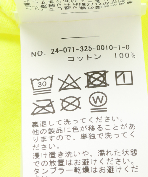 ARIES（アリーズ）の「【ARIES / アリーズ】TEMPLE SS TEE（Tシャツ/カットソー・メンズ・イエロー・SMALL/MEDIUM/LARGE）」の6枚目の写真