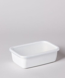 TODAY'S SPECIAL（トゥデイズスペシャル）の「【野田琺瑯】ホワイトシリーズ レクタングル深型 M/343934（キッチン収納）」