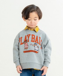 DILASH | 野球くまトレーナー(スウェット)