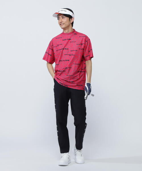 パーリーゲイツ 豹柄モックネック PEARLY GATES パーリーゲイツ 定価2