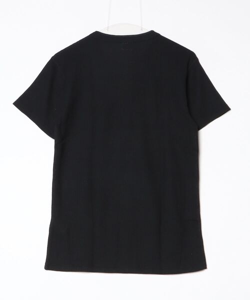 JEMORGAN（ジェーイーモーガン）の「【87】【JEMORGAN/ジェーイーモーガン】ワッフル ヘンリーネック 半袖Tシャツ/無地T/パックT/インナーウェア（Tシャツ/カットソー・メンズ・ネイビー/ホワイト/グレー/オフホワイト/カーキ/ブラック・M/L/XL/S）」の15枚目の写真