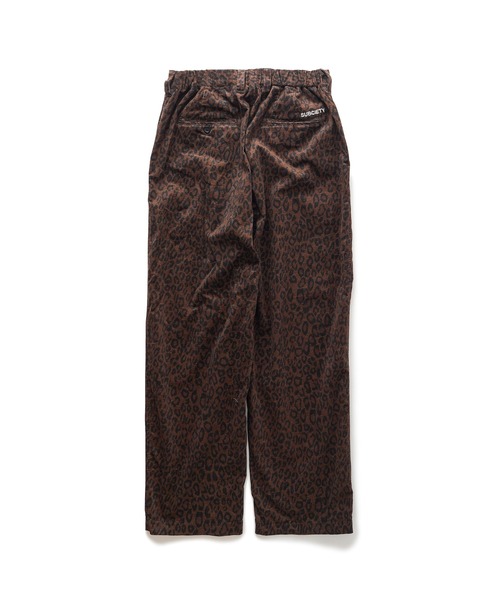 Subciety（サブサエティ）の「Glitter leopard slacks（スラックス・メンズ・ブラウン/ブラック・X-LARGE/LARGE/MEDIUM/SMALL）」の12枚目の写真