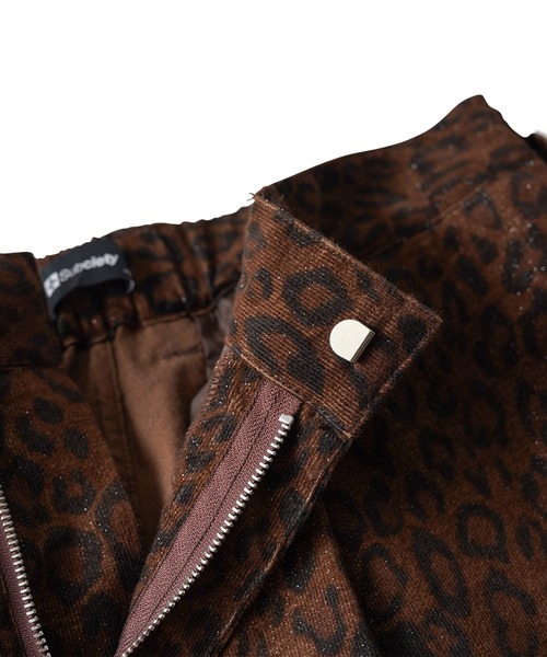 Subciety（サブサエティ）の「Glitter leopard slacks（スラックス・メンズ・ブラウン/ブラック・X-LARGE/LARGE/MEDIUM/SMALL）」の5枚目の写真