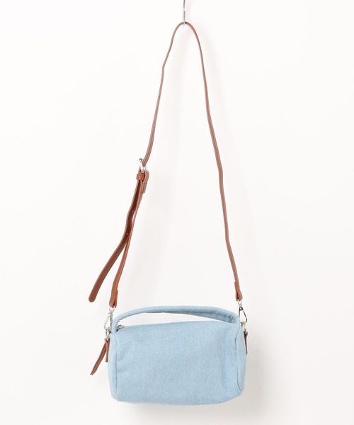 BONLECILL Marche(ボンルシールマルシェ)の「【BONLECILL Marche】2wayバイカラーデニムワンハンドルバッグ/ショルダーバッグ(ハンドバッグ・レディース・ブルー/サックスブルー/インディゴブルー・FREE)」の19枚目の写真