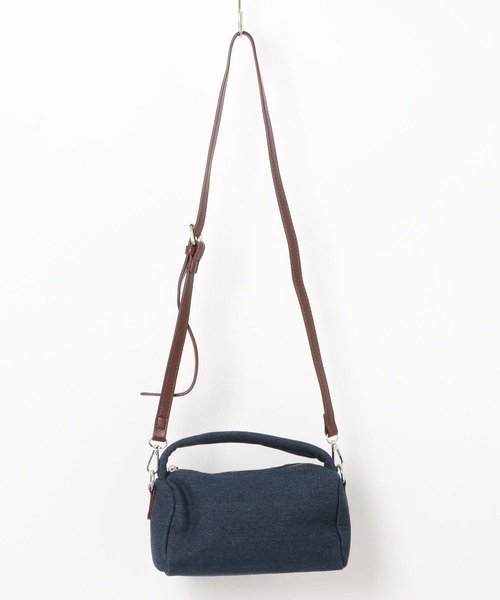 BONLECILL Marche(ボンルシールマルシェ)の「【BONLECILL Marche】2wayバイカラーデニムワンハンドルバッグ/ショルダーバッグ(ハンドバッグ・レディース・ブルー/サックスブルー/インディゴブルー・FREE)」の21枚目の写真