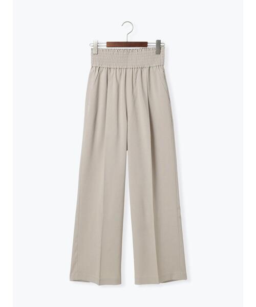 Te chichi（テチチ）の「シャーリングワイドパンツ（その他パンツ・レディース・ブラック/グレー/ベージュ・F）」の21枚目の写真