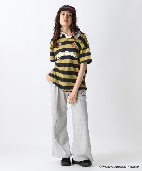 FOREVER 21（フォーエバー トゥエンティーワン）の「【パラッパラッパー】ラガーTシャツ（Tシャツ/カットソー・レディース・グリーン/ピンク/アイボリー・FREE）」の19枚目の写真