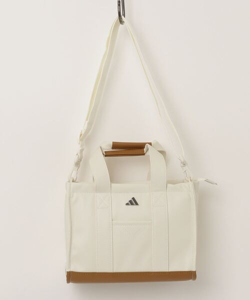 合成皮革 ラウンドトートバッグ【adidas Golf/アディダスゴルフ