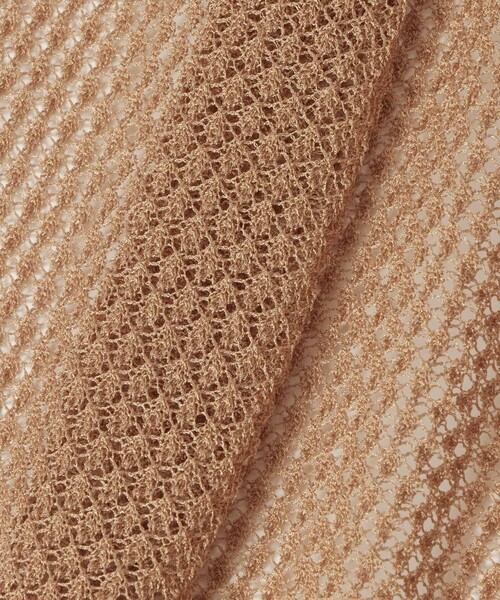 LOULOU WILLOUGHBY】柄編みニットブルゾン（カーディガン/ボレロ